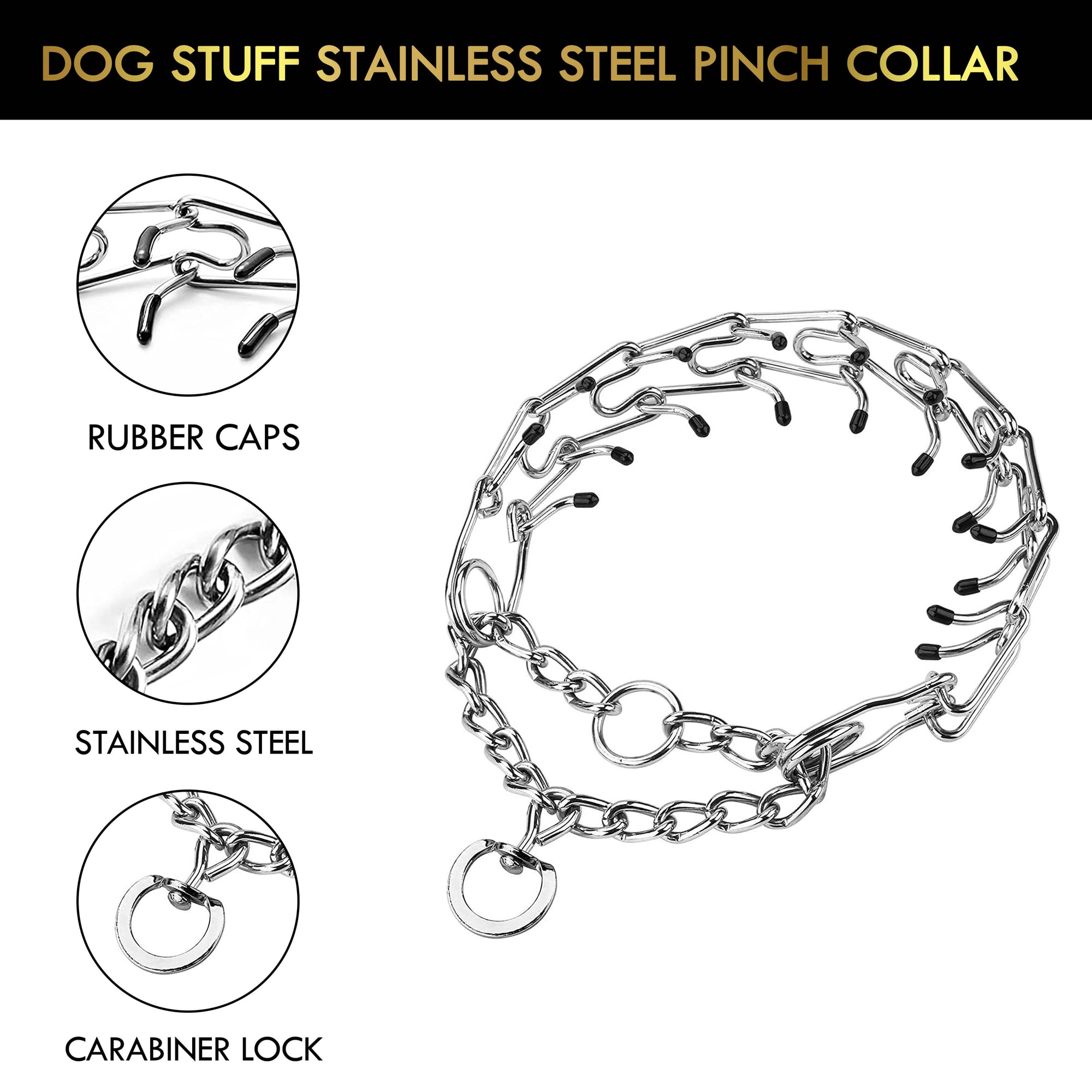 Prong Collar for Dogs by DogStuff Dogstuff dogstuff