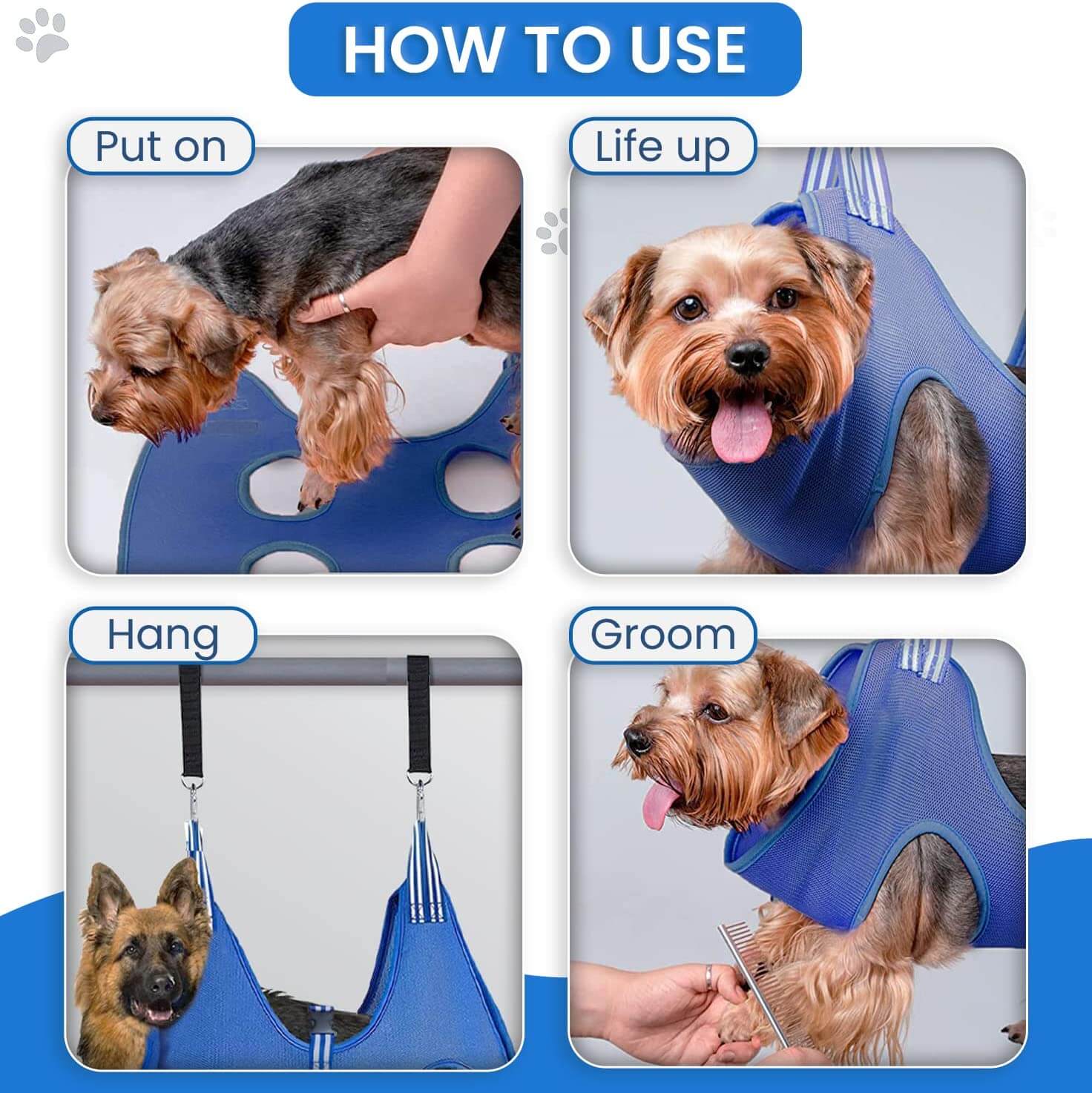 Dog Grooming Hammock by Dogstuff