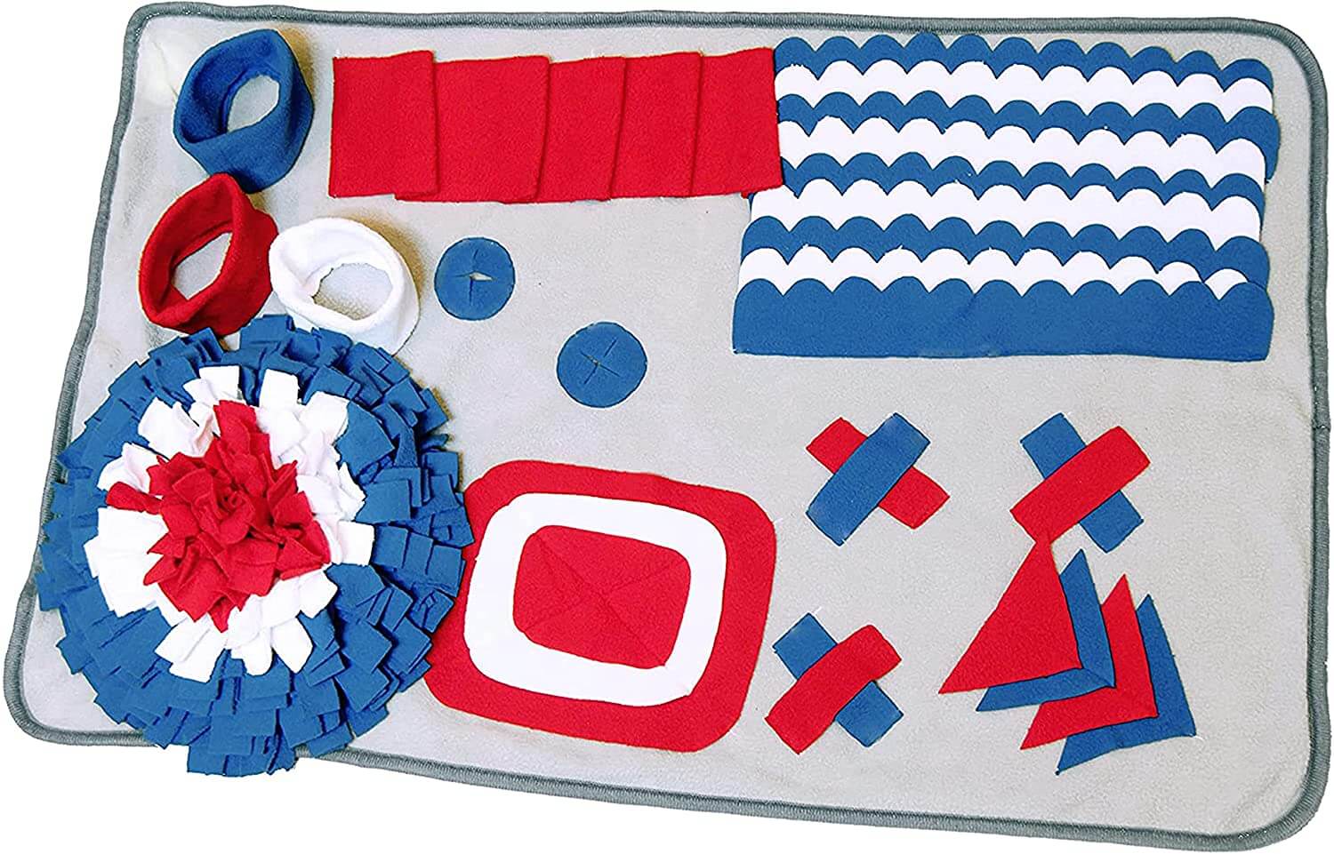 Snuffle Mat for Dogs - Interactive Non-Slip Feeding Mat & Slow Feeder - Training and Stress Relief