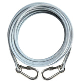 DogStuff Dog Tie Out Cable | 25-Feet Dog Leash for Yard